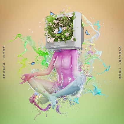 Comfort Zone album by PRFCT Mandem - Drum and Bass Cover Art