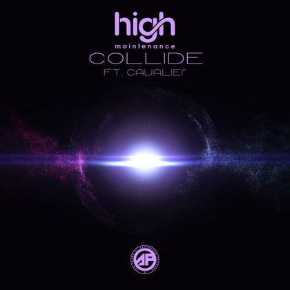 Collide album by High Maintenance - Drum and Bass Cover Art