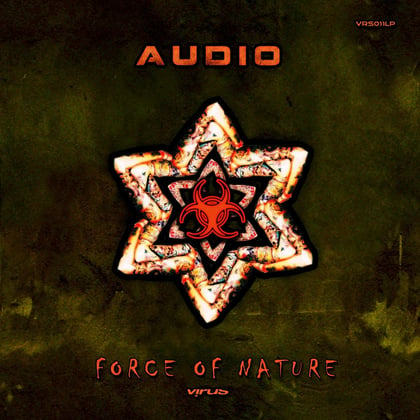 Force of Nature album by Audio - Drum and Bass Cover Art