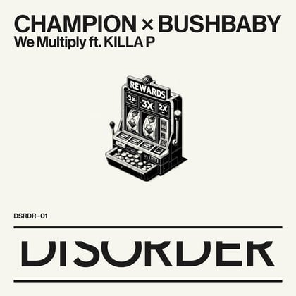 We Multiply album by Kasra, Champion & Bushbaby - Drum and Bass Cover Art