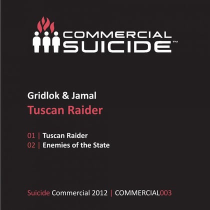 Tuscan Raider album by Gridlok - Drum and Bass Cover Art
