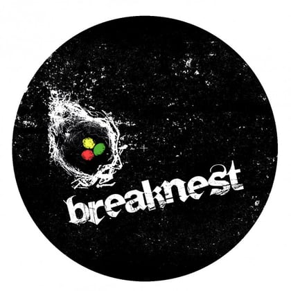 Breaknest Records 01 album by Dijeyow - Drum and Bass Cover Art