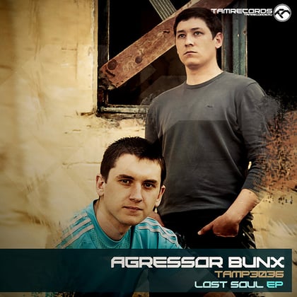 Lost Soul album by Agressor Bunx - Drum and Bass Cover Art