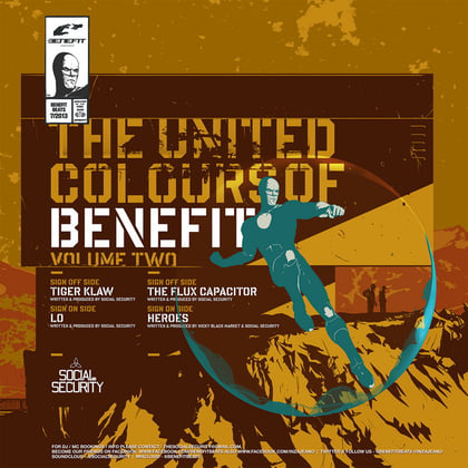 The United Colours of Benefit Vol.2 album by Nicky Blackmarket - Drum and Bass Cover Art