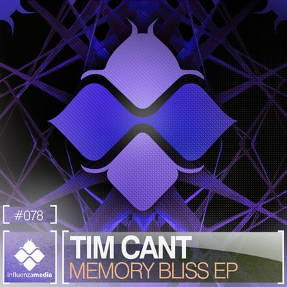 Memory Bliss EP album by Tim Cant - Drum and Bass Cover Art