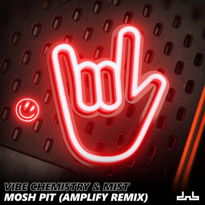 Mosh Pit (Amplify Remix) album by Capone, Vibe Chemistry, Amplify & MIST - Drum and Bass Cover Art