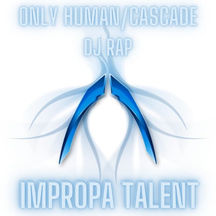 Only Human / Cascade album by DJ Rap - Drum and Bass Cover Art