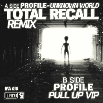 Unknown World album by AC13, Total Recall & Profile - Drum and Bass Cover Art