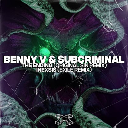 The Ending (Original Sin Remix) album by Benny V, Original Sin & Subcriminal - Drum and Bass Cover Art