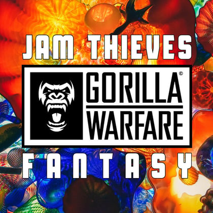 Fantasy album by Jam Thieves - Drum and Bass Cover Art