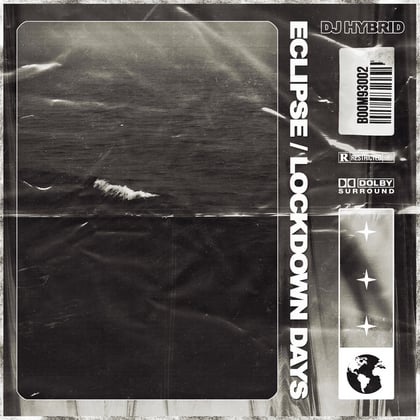 Eclipse / Lockdown Days album by Dub Elements & DJ Hybrid - Drum and Bass Cover Art