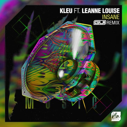 Insane (Gui Remix) album by Kleu - Drum and Bass Cover Art