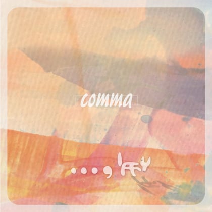 Comma album by Iffy - Drum and Bass Cover Art