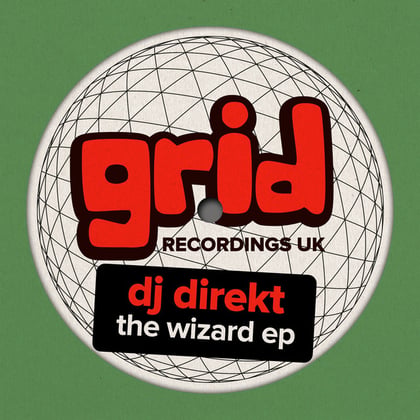 The Wizard EP album by DJ Direkt - Drum and Bass Cover Art