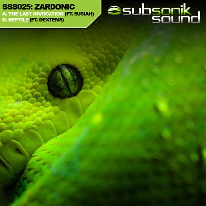 The Last Invocation album by Zardonic - Drum and Bass Cover Art