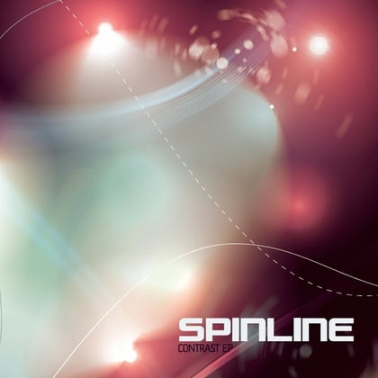 Contrast EP album by Spinline - Drum and Bass Cover Art