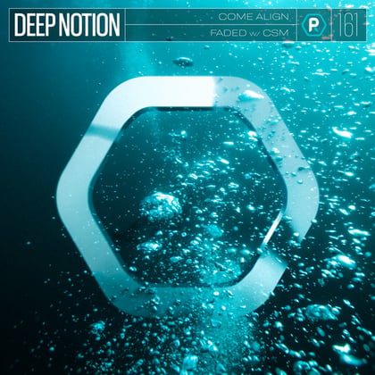 Come Align / Faded album by Deep Notion - Drum and Bass Cover Art