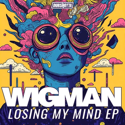Losing My Mind EP album by Wigman - Drum and Bass Cover Art