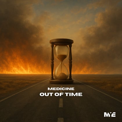 Out Of Time album by Medicine - Drum and Bass Cover Art