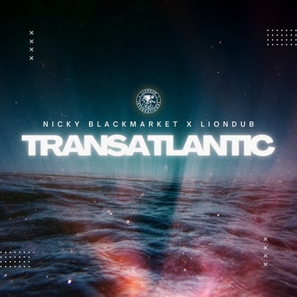 Transatlantic album by Nicky Blackmarket & Liondub - Drum and Bass Cover Art