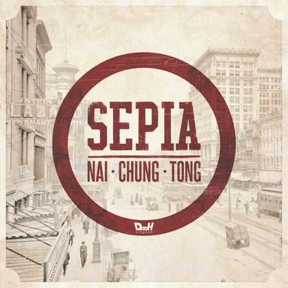 Sepia album by NCT - Drum and Bass Cover Art