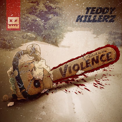 Back To Violence album by A.M.C & Teddy Killerz - Drum and Bass Cover Art