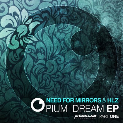 Opium Dream EP Part 1 album by Need For Mirrors & HLZ - Drum and Bass Cover Art