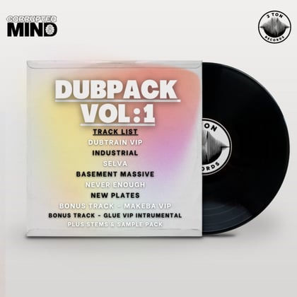 CORRUPTED MIND : DUBPACK VOL 1 album by Corrupted Mind - Drum and Bass Cover Art