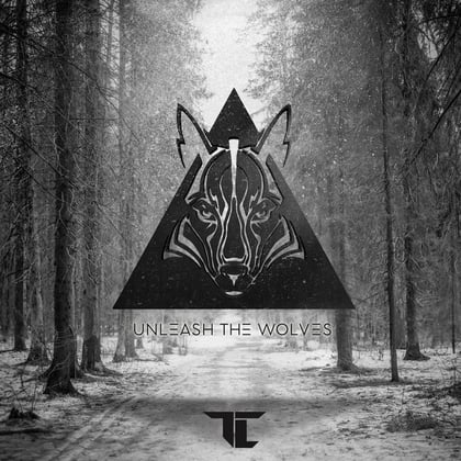 Unleash The Wolves album by TC - Drum and Bass Cover Art