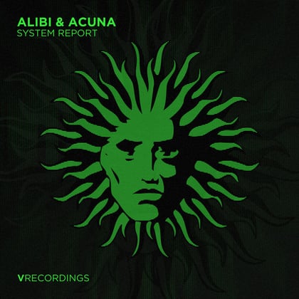System Report album by Alibi & Acuna - Drum and Bass Cover Art