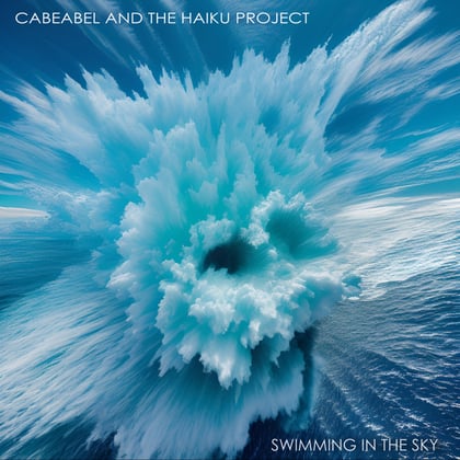 Swimming in the Sky album by Cabeabel - Drum and Bass Cover Art
