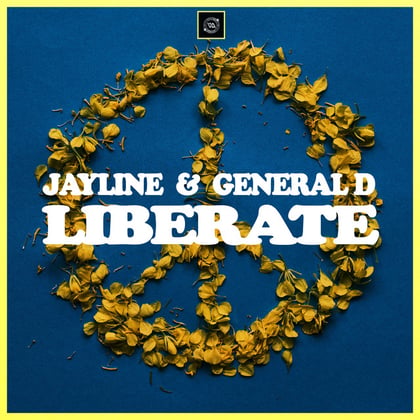 Liberate album by Jayline - Drum and Bass Cover Art