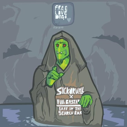 Life Inside the Search Bar EP album by SICKorWELL - Drum and Bass Cover Art
