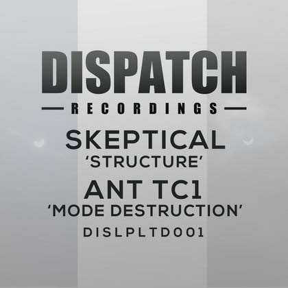 Structure / Mode Destruction album by Skeptical & Ant TC1 - Drum and Bass Cover Art