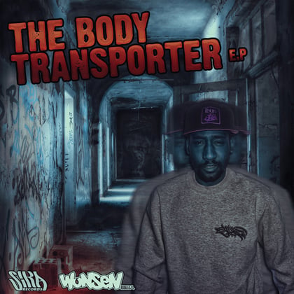 Body Transporter album by Vibe Chemistry, Mr Traumatik & Devilman - Drum and Bass Cover Art