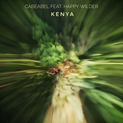 Kenya album by Cabeabel - Drum and Bass Cover Art