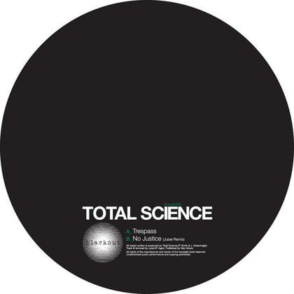 Trespass / No Justice (Jubei Remix) album by Total Science - Drum and Bass Cover Art