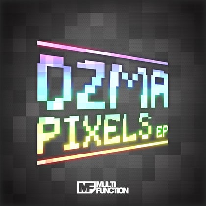 Pixels album by Ozma & DJ Ink - Drum and Bass Cover Art