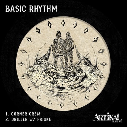 Corner Crew / Driller album by Basic Rhythm - Drum and Bass Cover Art