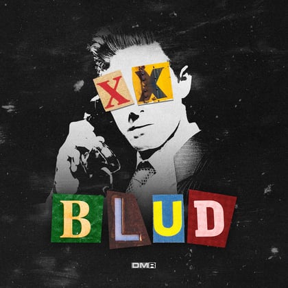 Blud (feat. MC Mota) album by Nymfo, ReauBeau & MC Mota - Drum and Bass Cover Art