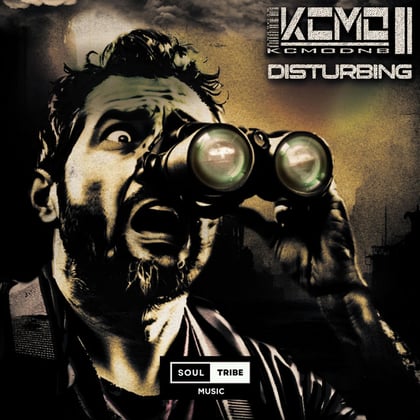 Disturbing album by KCMO - Drum and Bass Cover Art