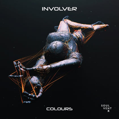 Colours album by INVOLVER - Drum and Bass Cover Art