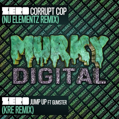 Remix Series Part 1 album by Nu Elementz, Zero & Kre - Drum and Bass Cover Art
