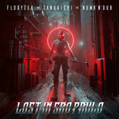 Lost In Sao Paulo album by Tanukichi - Drum and Bass Cover Art