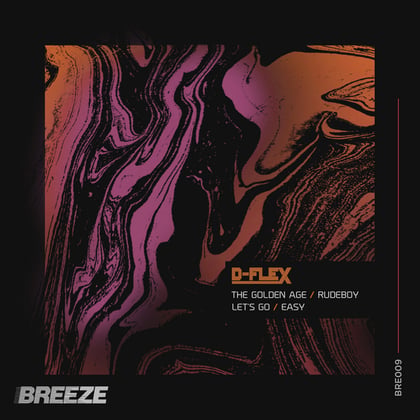 The Golden Age album by D-Flex - Drum and Bass Cover Art