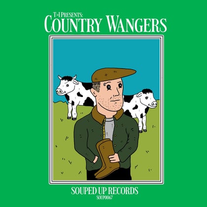 Country Wangers album by T>I - Drum and Bass Cover Art
