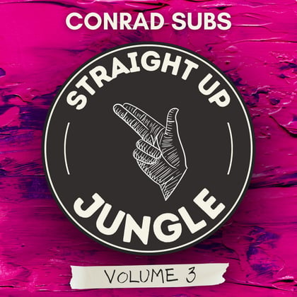 Straight Up Jungle: Volume 3 album by Conrad Subs - Drum and Bass Cover Art