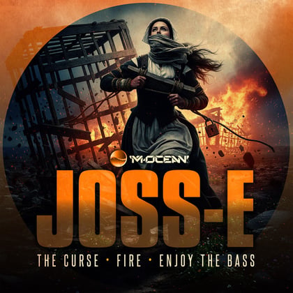The Curse album by Joss-E - Drum and Bass Cover Art