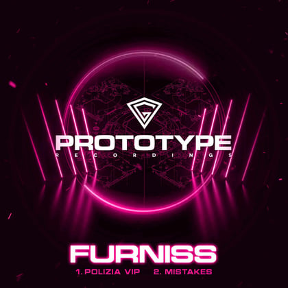Polizia VIP / Mistakes album by Furniss - Drum and Bass Cover Art