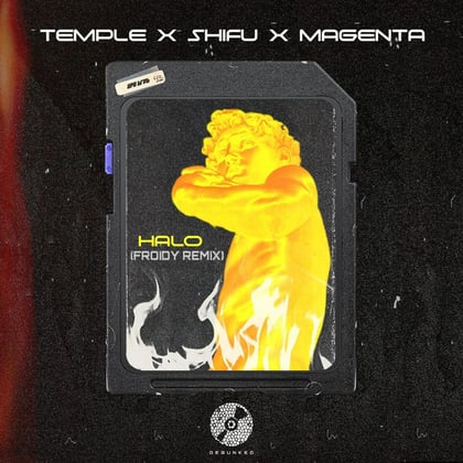 Halo (Froidy Remix) album by Magenta, Temple, Shifu & Froidy - Drum and Bass Cover Art